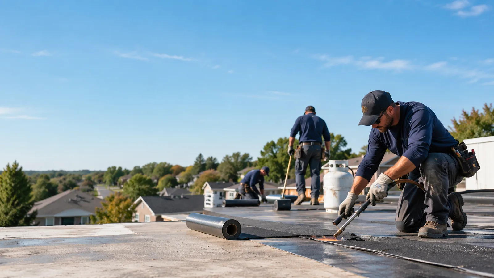 Flat Roof Leak Repair providers in Modoc, IN